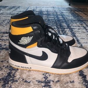 Jordan 1s “NOT FOR RESALE”